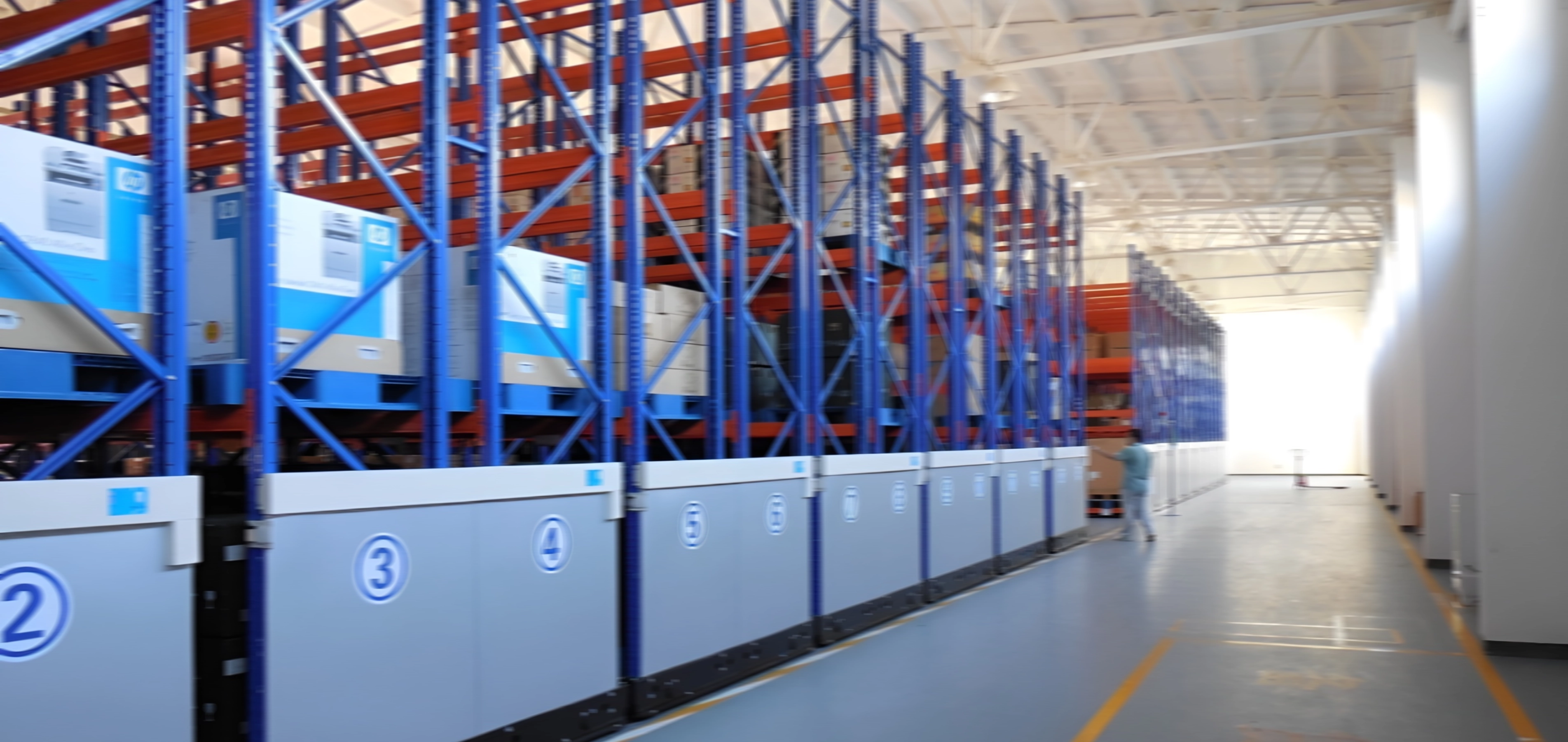 Слайд Складская система хранения