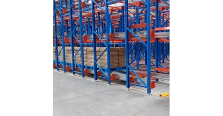 Челночные паллетные стеллажи