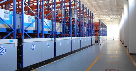 Мобильные передвижные стеллажи